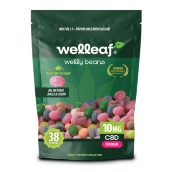CBD EDIBLES, CBD JELLY BEANS, WELLEAF WELLYBEANS - ALL NATURAL MADE WITH REAL FRUIT JUICES